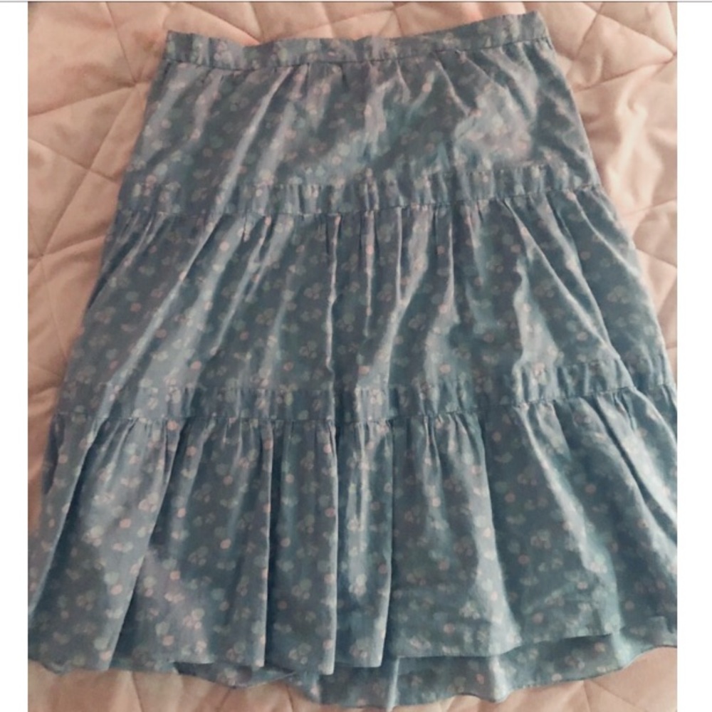 Marc Jacobs Floral Print Skirt Knee Length